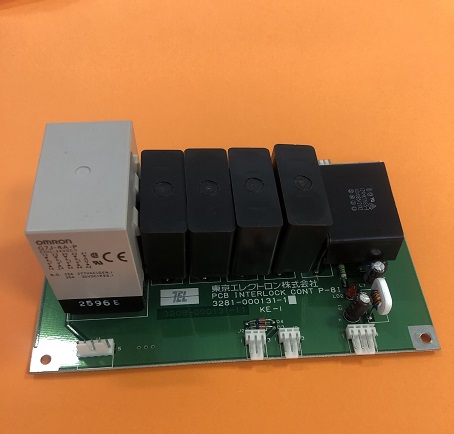 Used Tel  P8 Prober Part PCB Interlock Controller P-81