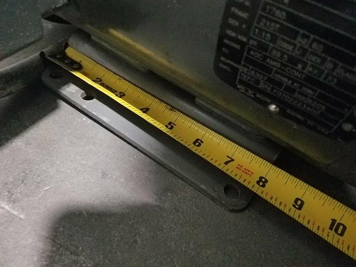 Used Baldor 10 Hp Electric Motor 575 Volts 3 Phase 215T Frame 1760 RPM