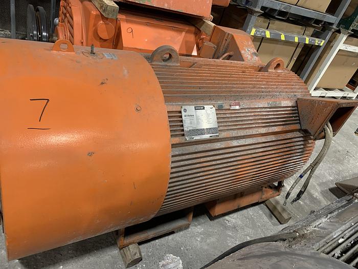 Used GENERAL ELECTRIC MOTOR 700 HP