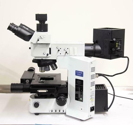 Used Olympus BX51 Microscope w/ Prior ProScan II Motorized Stage + More