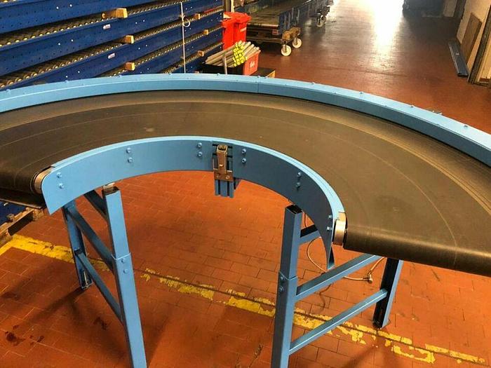 Gebraucht WEGENER + STAPEL FöRDER Gurtkurve Gurtbandkurve 180° Kurve AL 80 180°/600/500R