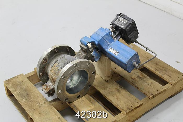 Used Neles Jamesbury 6" Vee Ball Valve #42382