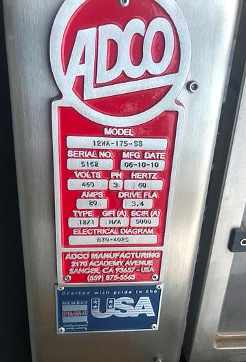 Used Cartoner, Adco, Mdl 12WA-175-SS, S/st, Carton Sleever, #S742206