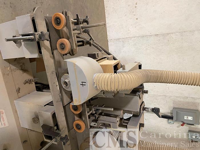 Used Derda 4 Head profiler moulding sander