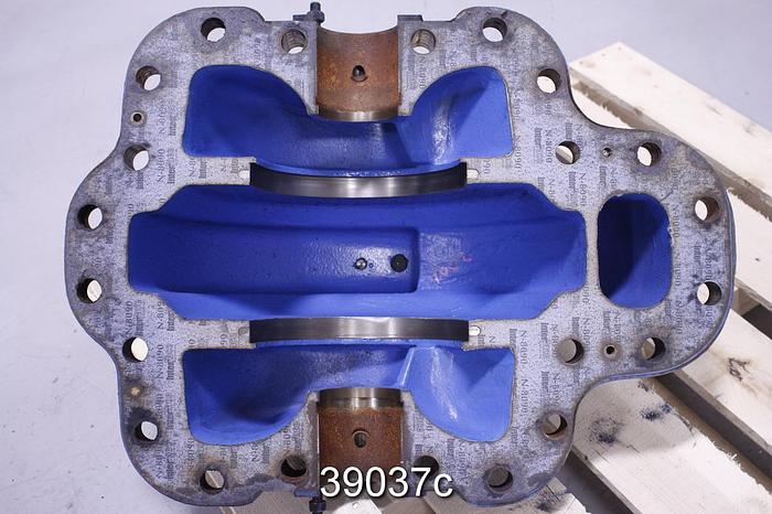 Unused Goulds 3410 Split Case Pump, 8x10x17, 5 Vane Impeller, 14.25 Impeller Diameter #39037