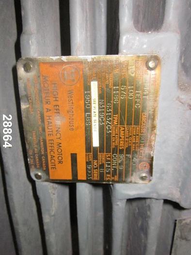 Used Voith VS 10 Pressure Screen With Multifoil Rotor #28864