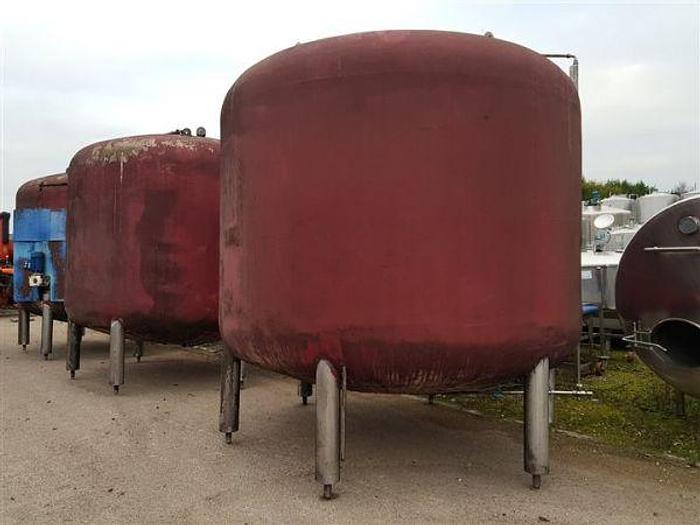 Used 13,500 Litre Jacketed & Agitated Pressure Rated Tank