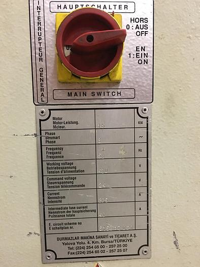 Gebruikt Durmazlar AHGM4010