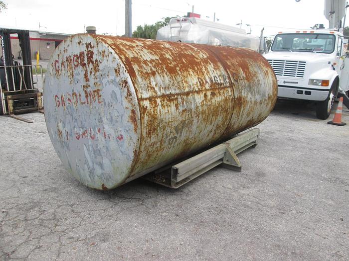 Used 2000 Gallon Single Wall Gas Tank
