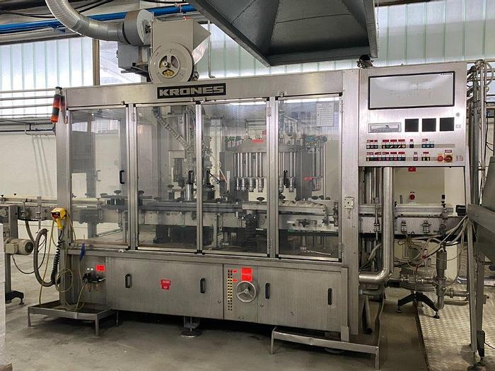 Used 1997 KRONES FILLING LINE FOR NONCARBONATED DRINKS (4.000 L/h)