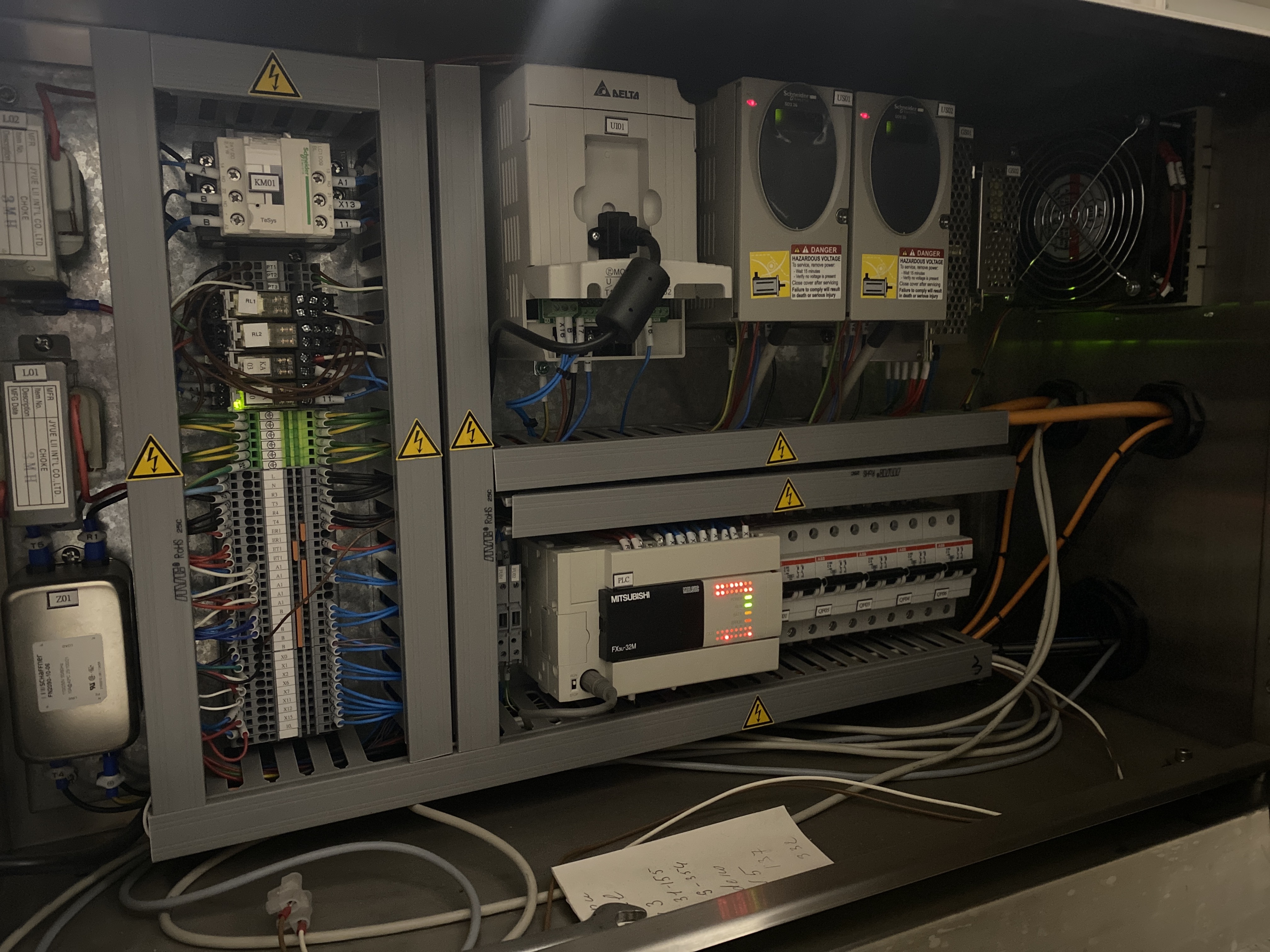 Used Espera 1000 top and bottom labeling