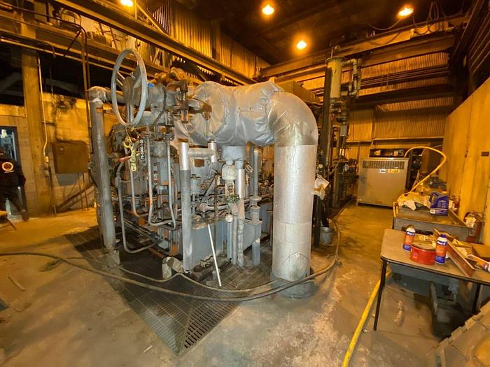Used 5MW STEAM TURBINE GENERATOR GE 5AT1861282A1 ALTERNATING CURRENT