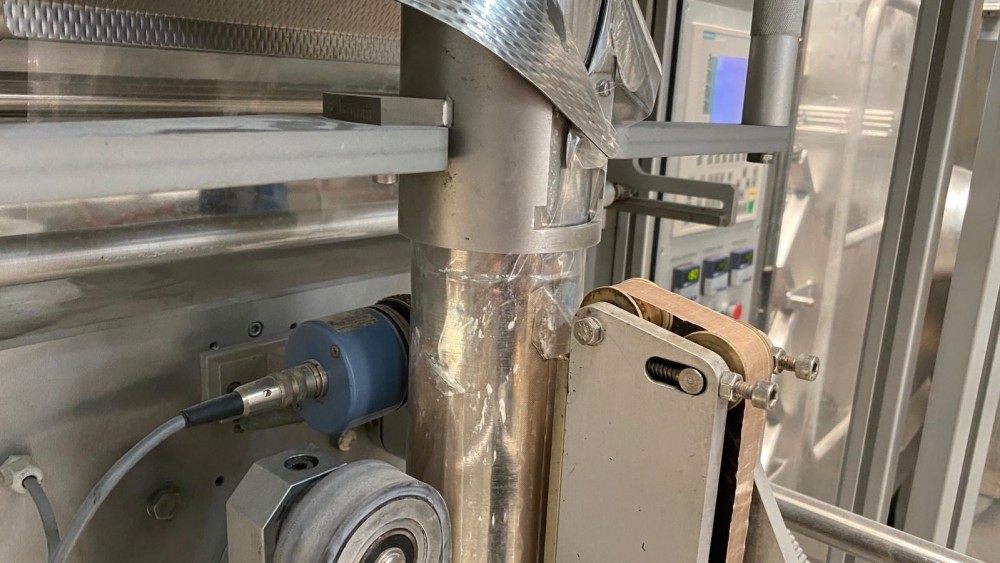 Used Powder weighing and packing line from Kopas