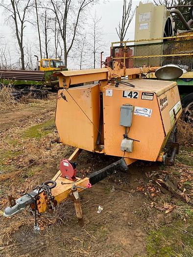 Used 0 Allmand Night Light 6330 Light Plant