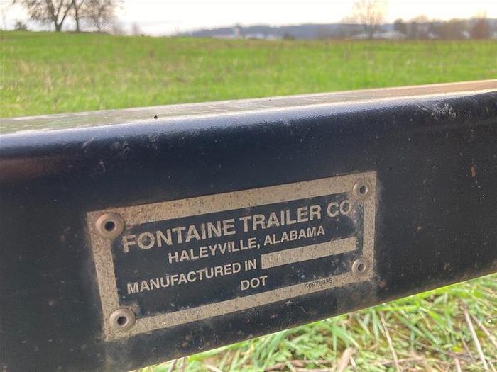 Used 2012 Fontaine Velocity Flatbed Trailer