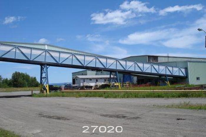 Used AHLSTROM FIBREFLOW DRUM PULPER SYSTEM WITH WASTE SORTING LINE, CONVEYOR SYSTEM, STAINLESS STEEL TANKS, 500 AMDMT/D, Mfg: AHLSTROM, Model: FF375EFT #27020