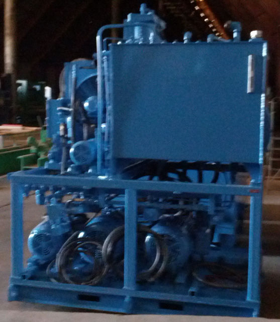 Used 2,000 Ton Reed City 6 Post Up-Acting Hydraulic Press; P.O.R.