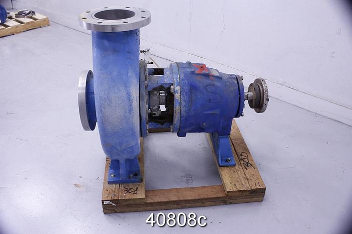 Used Goulds 3175 Pump, 8x8x12, SS Casing , 5-Vane, 11.75" SS Impeller #40808