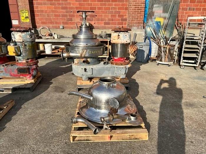 Used Centrifuge, Disc, Nozzle, Westfalia, SIG 15007, 316 S/st, #Z203100