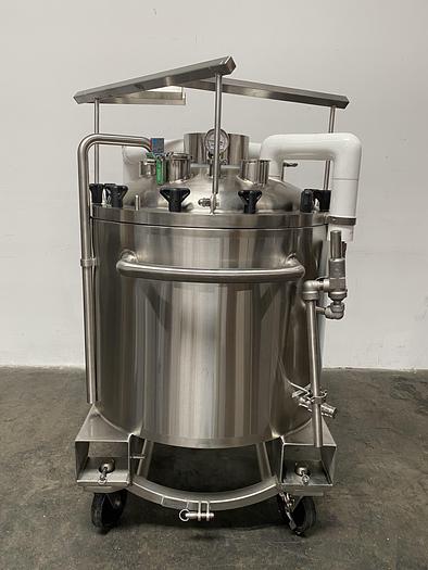 Used ABEC Stainless Technology CV-24300-1 300 Liter Jacketed Cryo Vessel -112° F to 280° F