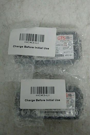 Used Lot of 2 Global Technology Systems GTS HCK3-LI Li-Ion Batteries for Intermec CK3