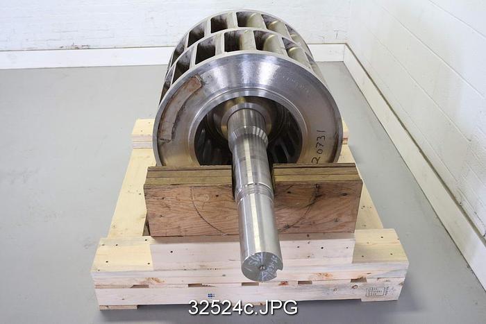 Unused Nash HP9 Compressor Rotor and Shaft Asembly #32524