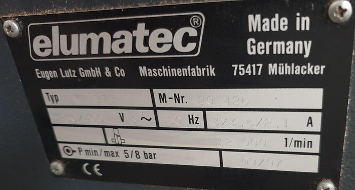 Gebraucht Kopierfräse Elumatec KF 178