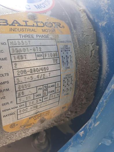 Used Dust Collector, Baghouse, 564 SF, Farr Tenkay, Cartridge #S744530