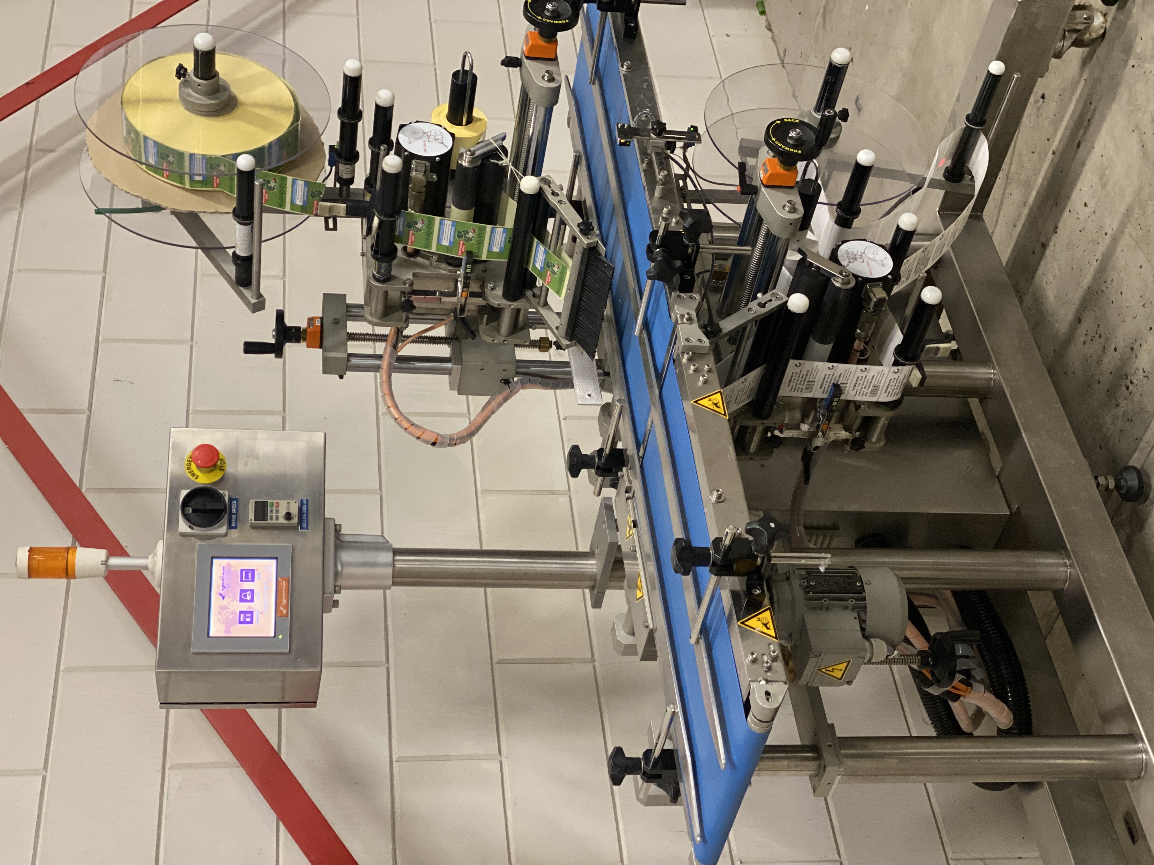 Used Espera 1000 top and bottom labeling