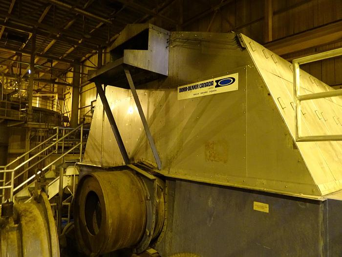 Used DORR-OLIVER VALMET FILTER DISK SAVALL STAINLESS STEEL LOW USE