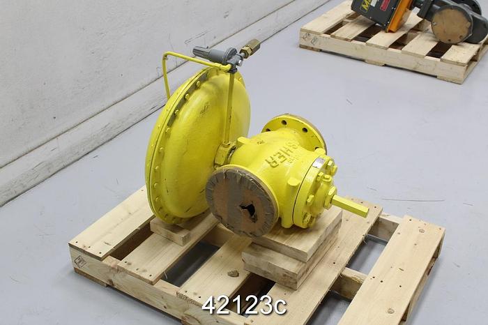 Used Fisher 4" Gas Valve #42123