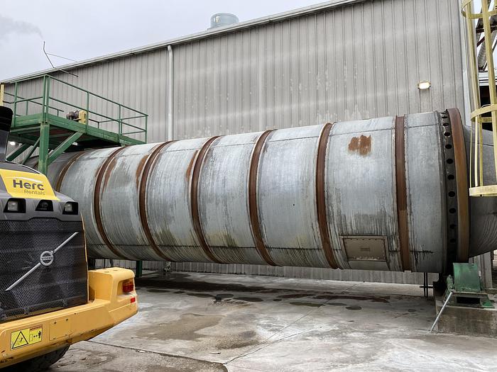 Used Used Duske Model SPD-8000 Carbon Steel Rotary Dryer System