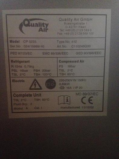 Brugt Quality air køletørrer