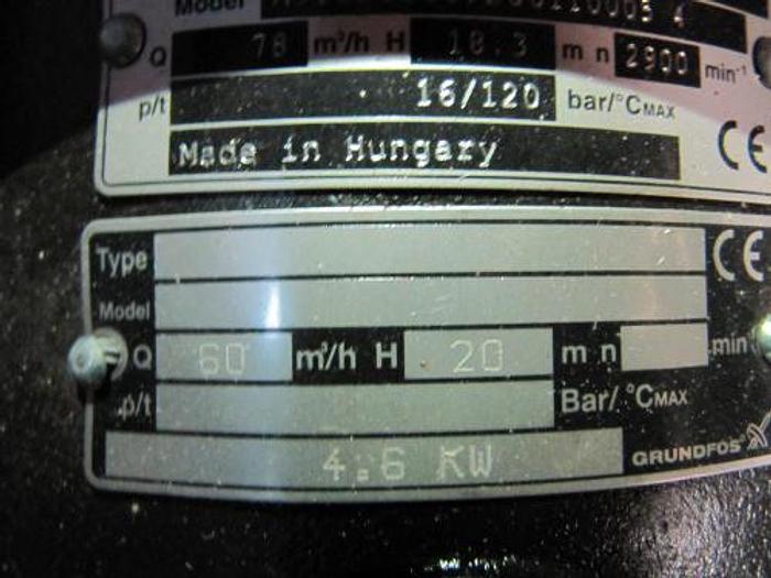 Used Grundfos NB50-125 / 135