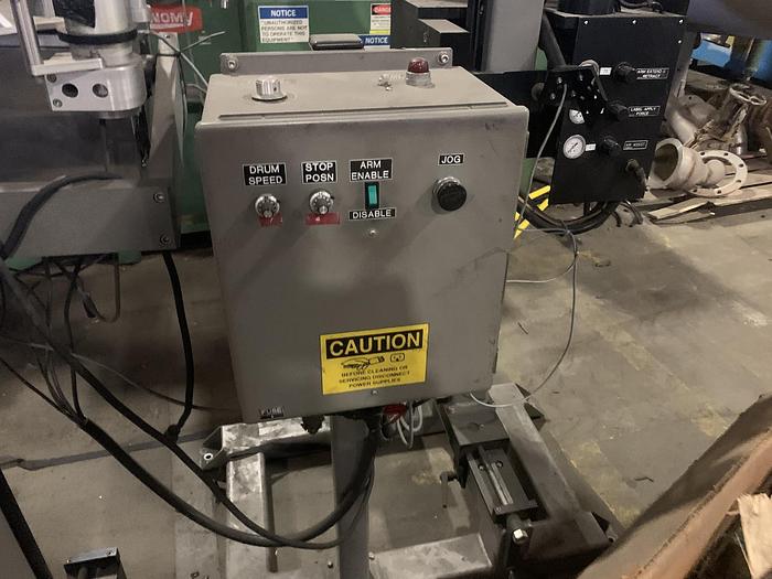 Used LABEL-AIR INC. LABEL APPLICATOR