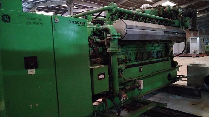 Usado Gerador a gás natural JENBACHER J 320 GS 1000kva