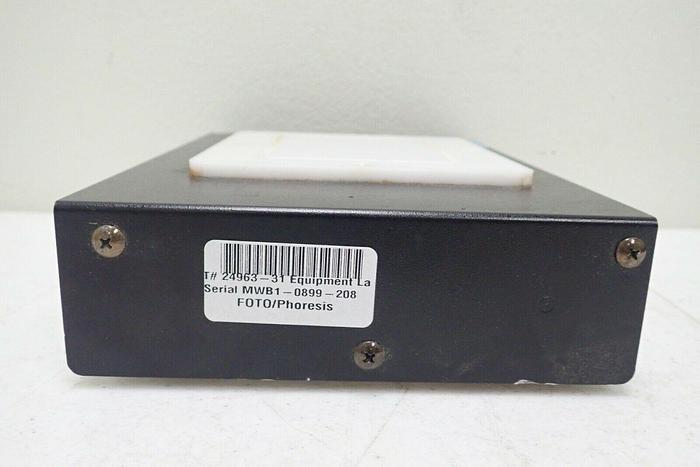 Used Fotodyne FOTO/Phoresis WL Model 1-1700 White Light