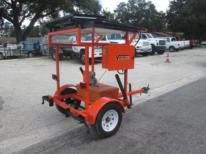 Used Ver-Mac PCMS 548 Portable Message Board