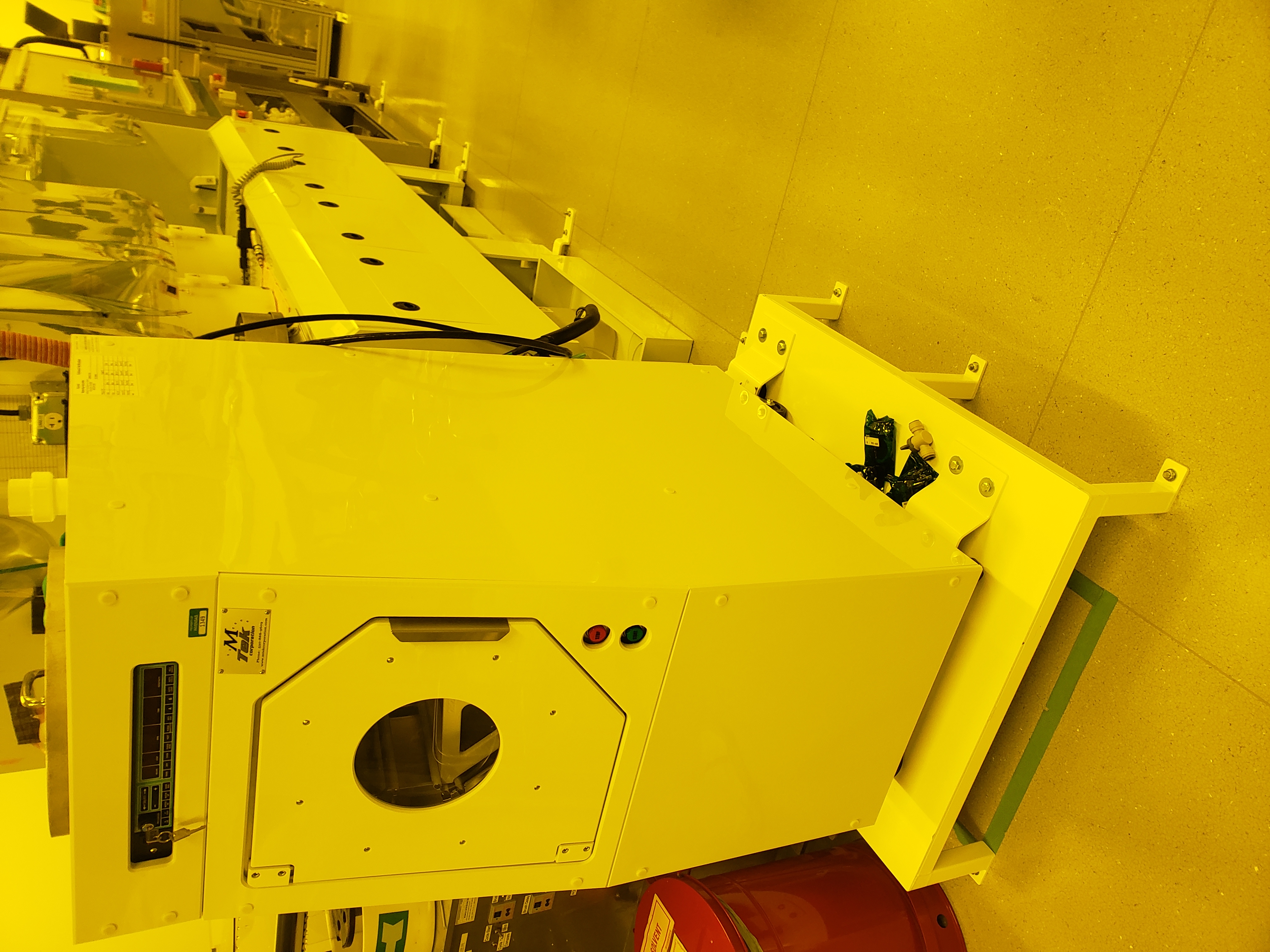 Used Mtek Corp SRD 4300S (single bolt rotor mounting), with digital controller