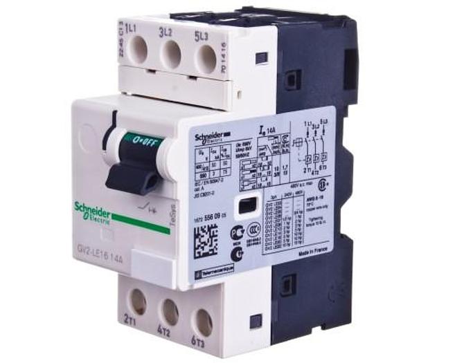 Wyłącznik silnikowy 3P 5,5kW 14A GV2LE16