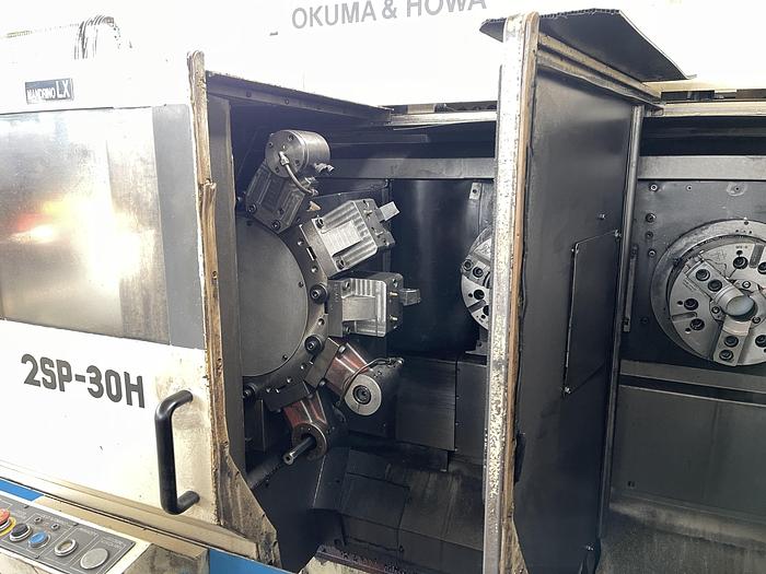 Installata Tornio Cnc a Doppio Mandrino e Doppia Torretta Frontale OKUMA & HOWA 2SP-30H