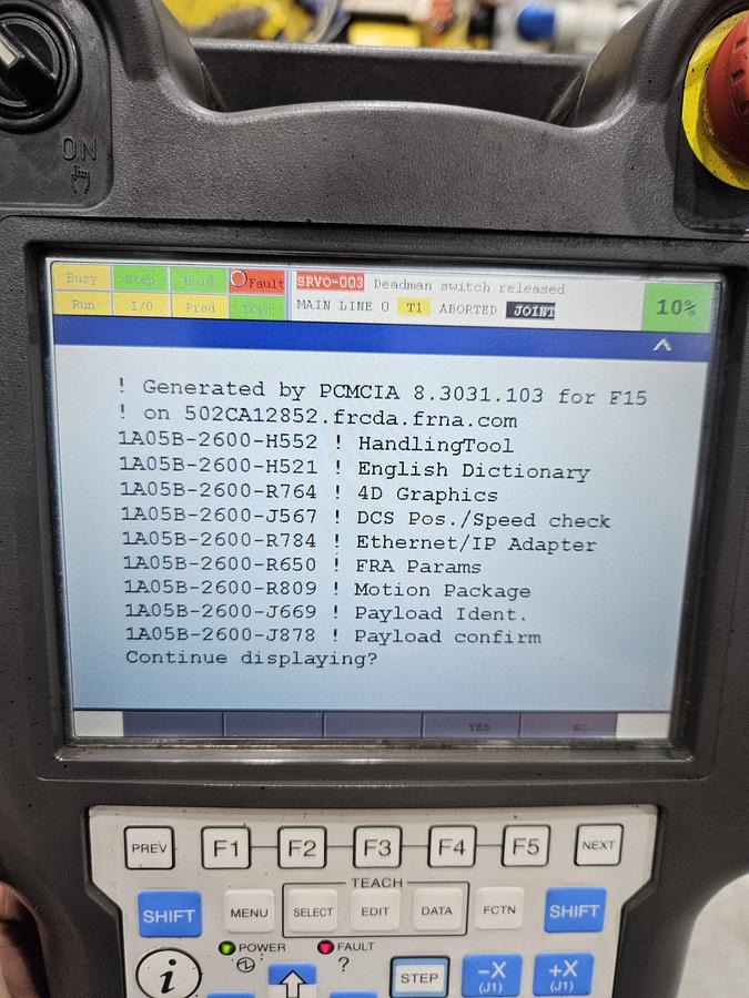 Used Fanuc M-20ia Industrial Robot with R-30ib Controller