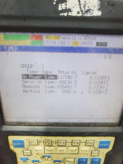 Used FANUC Arcmate 120ic Industrial Robot With R-30ia Controller