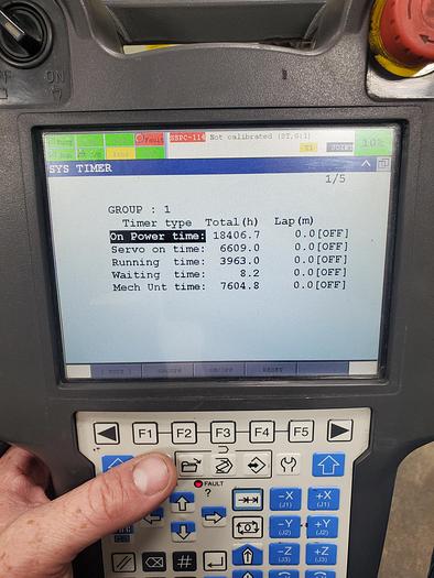 Used Fanuc M-410ic/315 Industrial Palletizing Robot With R-30ib Controller