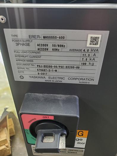 Used Yaskawa Motoman MH50II Industrial Robot With DX200 Controller