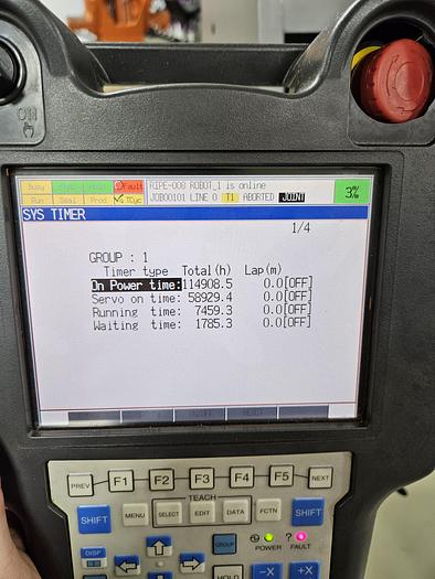Used Fanuc M-20ia/10L Industrial Robot with R-30ia Controller and 3D Laser Vision Sensor