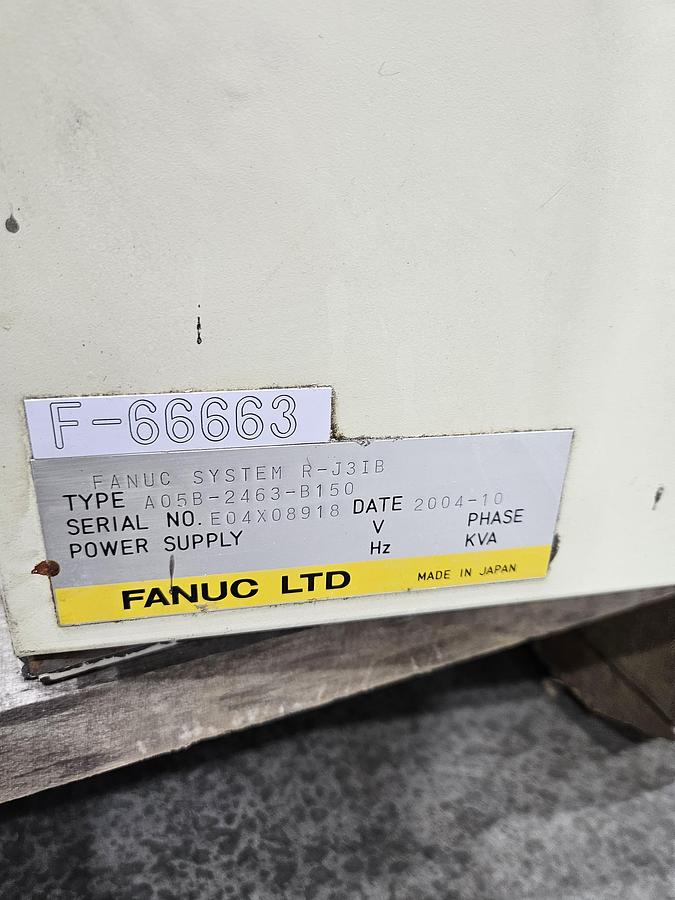 Used Fanuc M-16ib/20 Industrial Robot With R-J3ib Controller