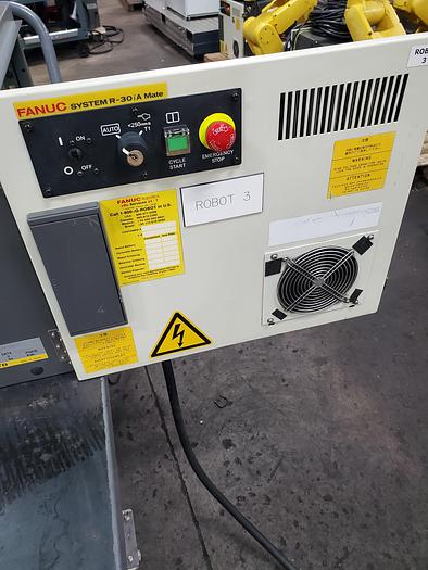 Used Fanuc LR Mate 200iC Industrial Robot With R-30ia Controller