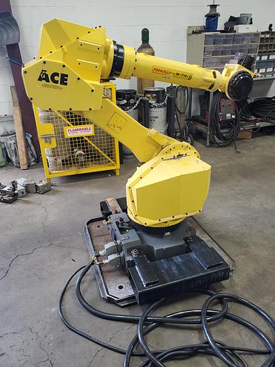 Used FANUC M-710ic/50 Industrial Robot with R-30ia Controller