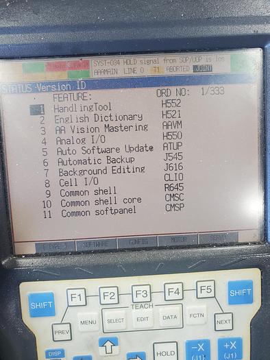 Used FANUC M-710ic/50 Industrial Robot with R-30ia Controller